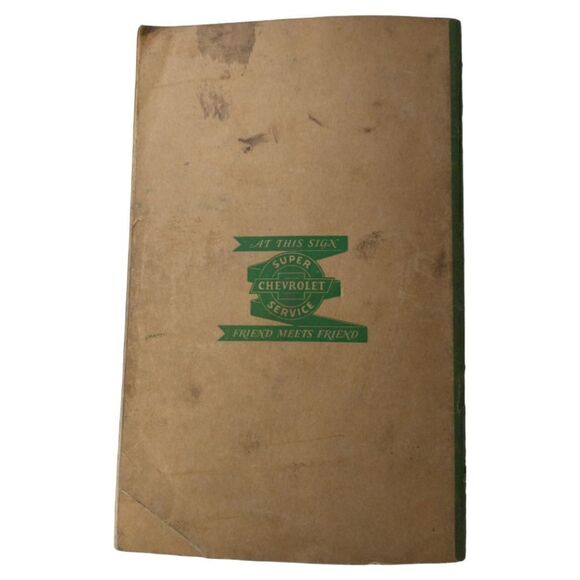 Instructions for the Operation and Care of Your 1937 Chevrolet Car Booklet Vtg. - Picture 8 of 15